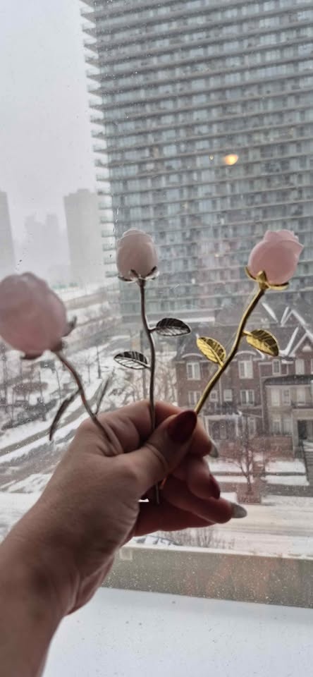 Rose Quartz Roses $20 each - photo 4