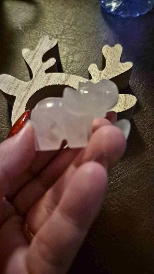 Rose Quartz Elephant