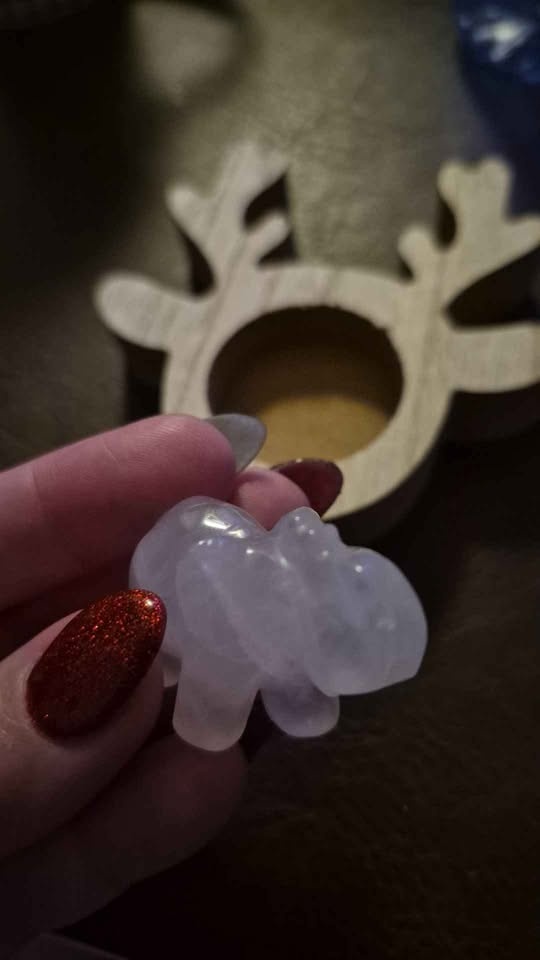 Rose Quartz Elephant - photo 3
