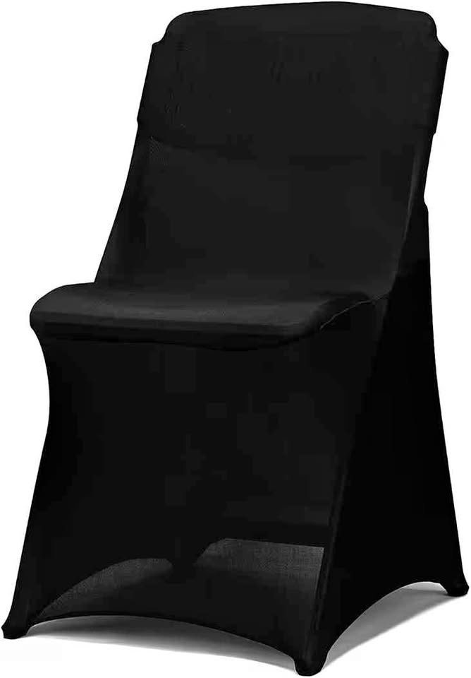 BRAN NEW Black Chair Covers For Vendors & Special Events.