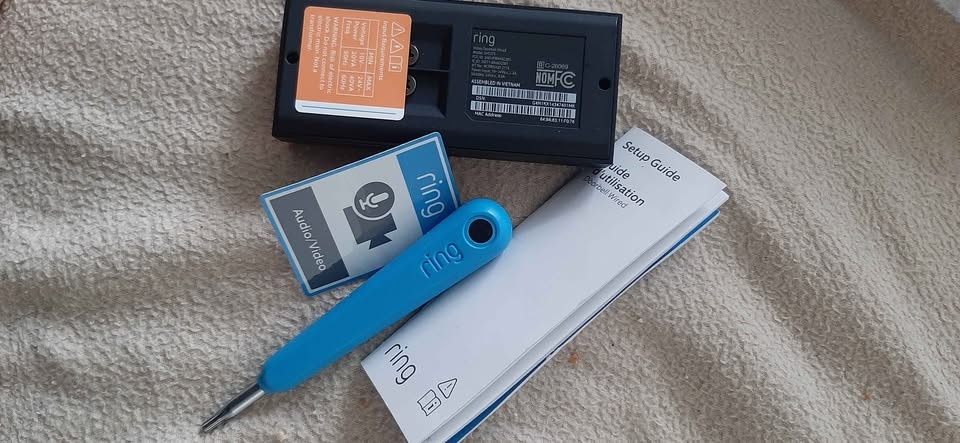 Ring Video Doorbell Wired and its included tools mod;5AT3T5 - photo 2