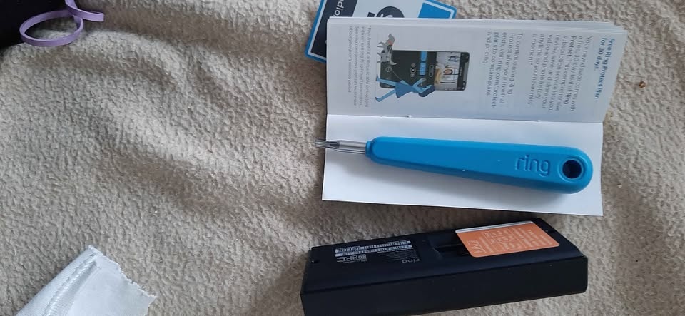 Ring Video Doorbell Wired and its included tools mod;5AT3T5 - photo 5