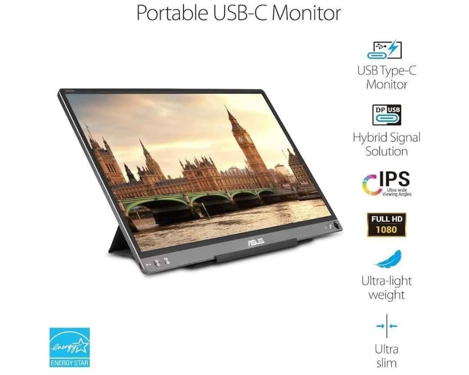 ASUS ZenScreen 15.6" Portable USB-C Monitor - photo 3