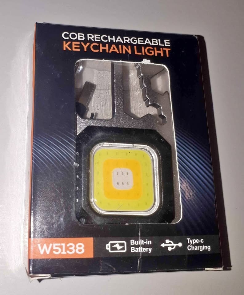 Rechargeable Keychain Light