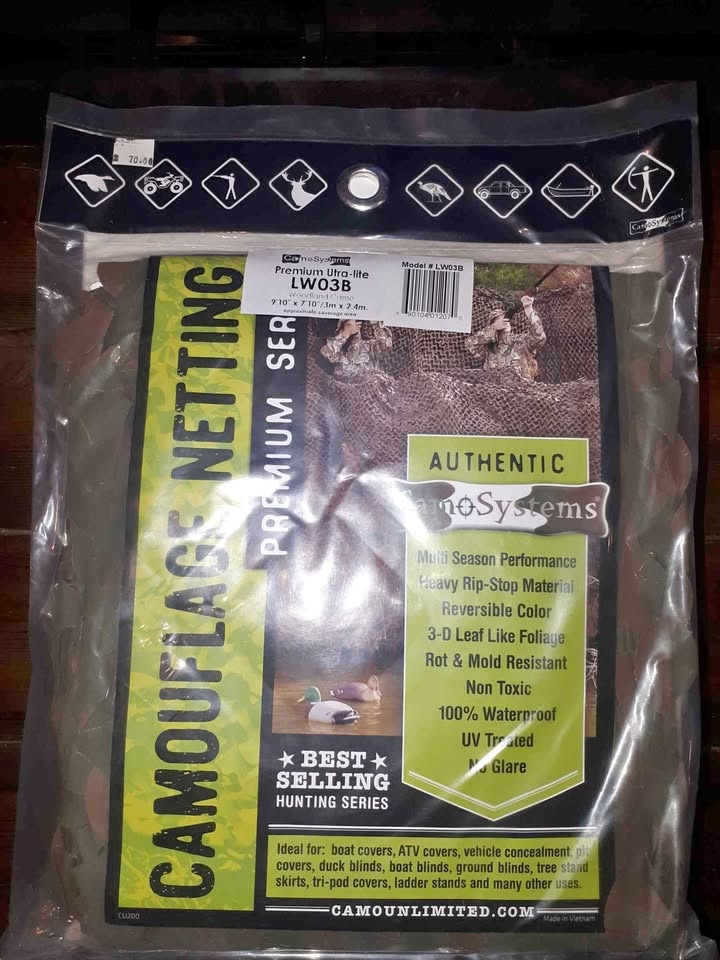 Woodland Camouflage Netting