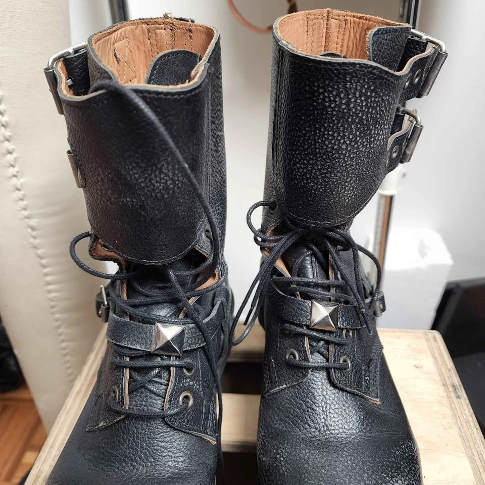 The Kooples Leather Combat boots - photo 3