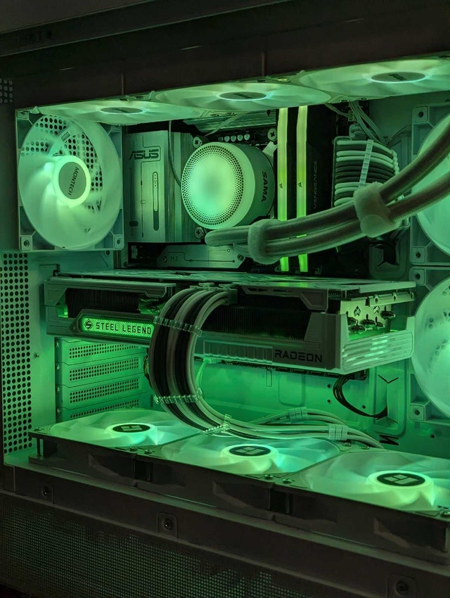 Intel CU 7 265K Rx 9070xt Brand new gaming pc - photo 4