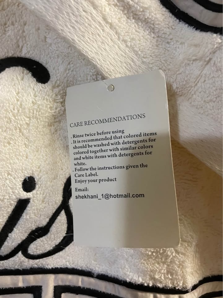 Brand New bath face hand towel set cream color 4 pieces - photo 5