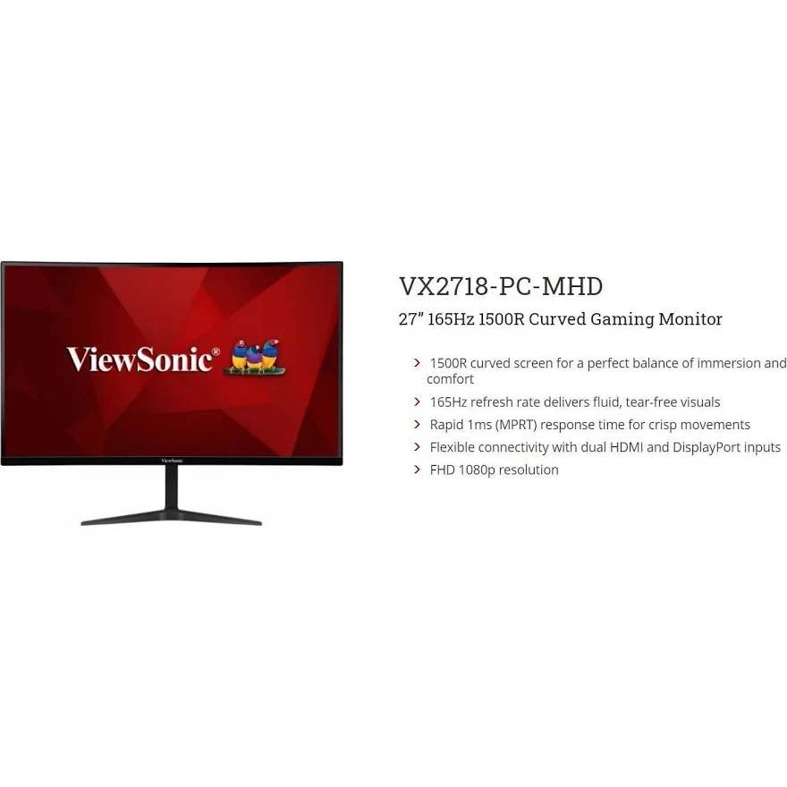 Viewsonic 27" 165Hz Gaming Monitor - photo 3