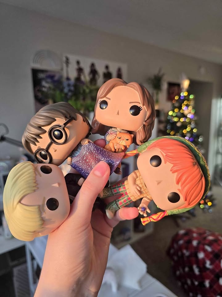 Harry Potter Ron Wesley Hermione Granger Draco Malfoy Funko POP