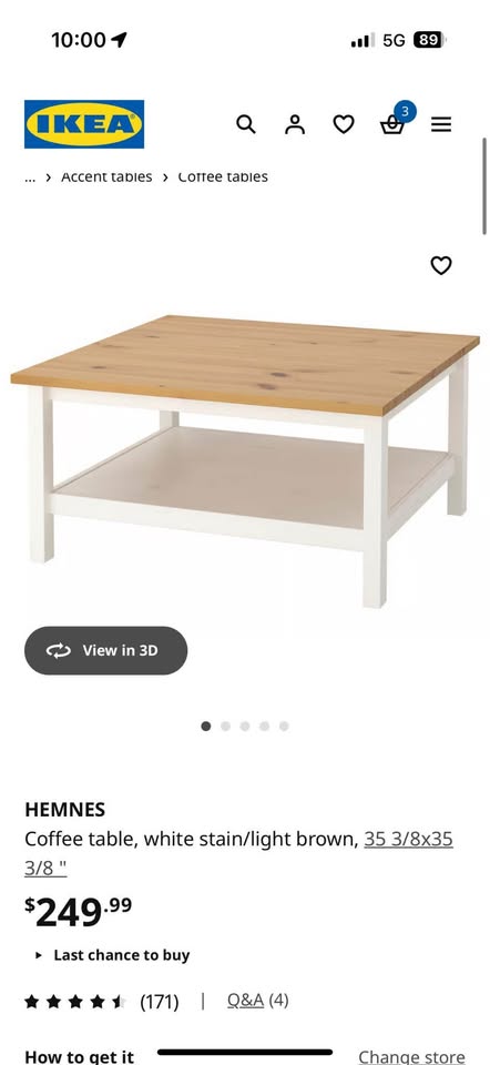 IKEA HEMNES TV stand - photo 4