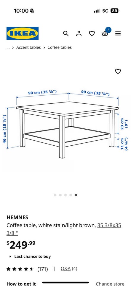 IKEA HEMNES TV stand - photo 5