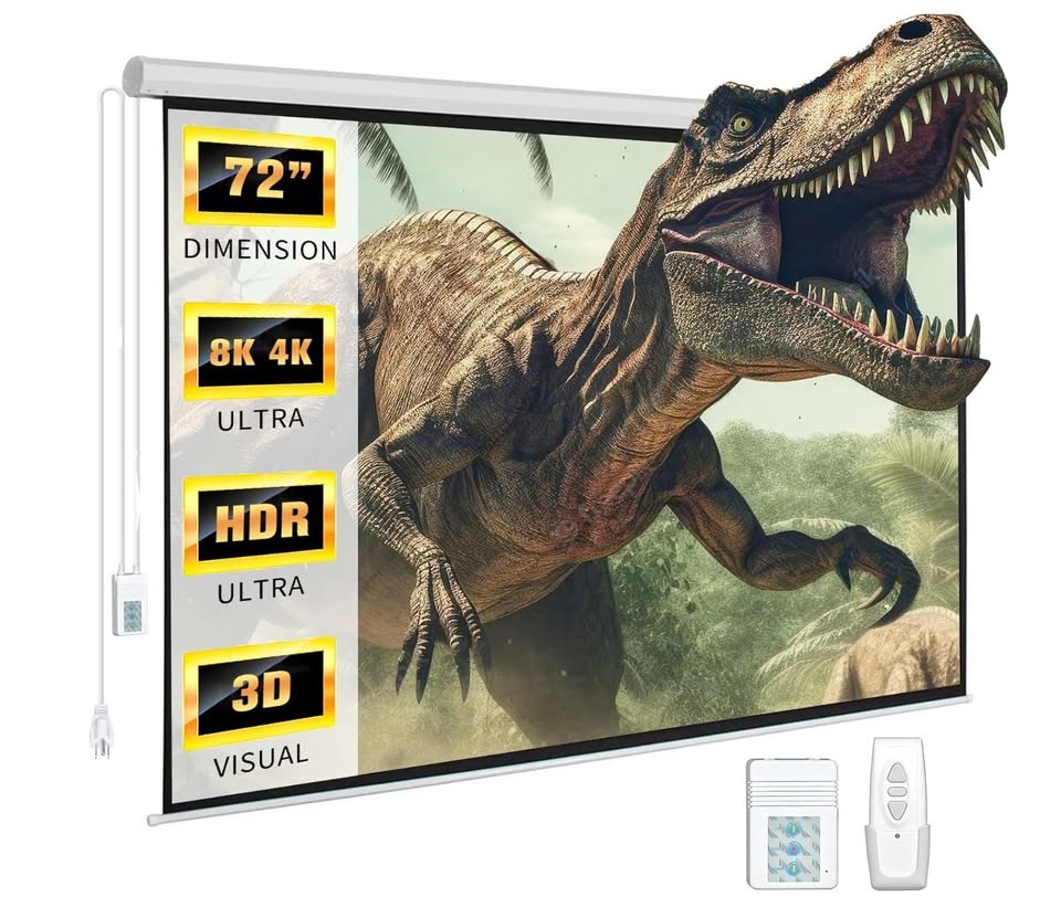 NEBULA Cosmos 4K SE Smart Projector w/ 72" Screen - photo 5