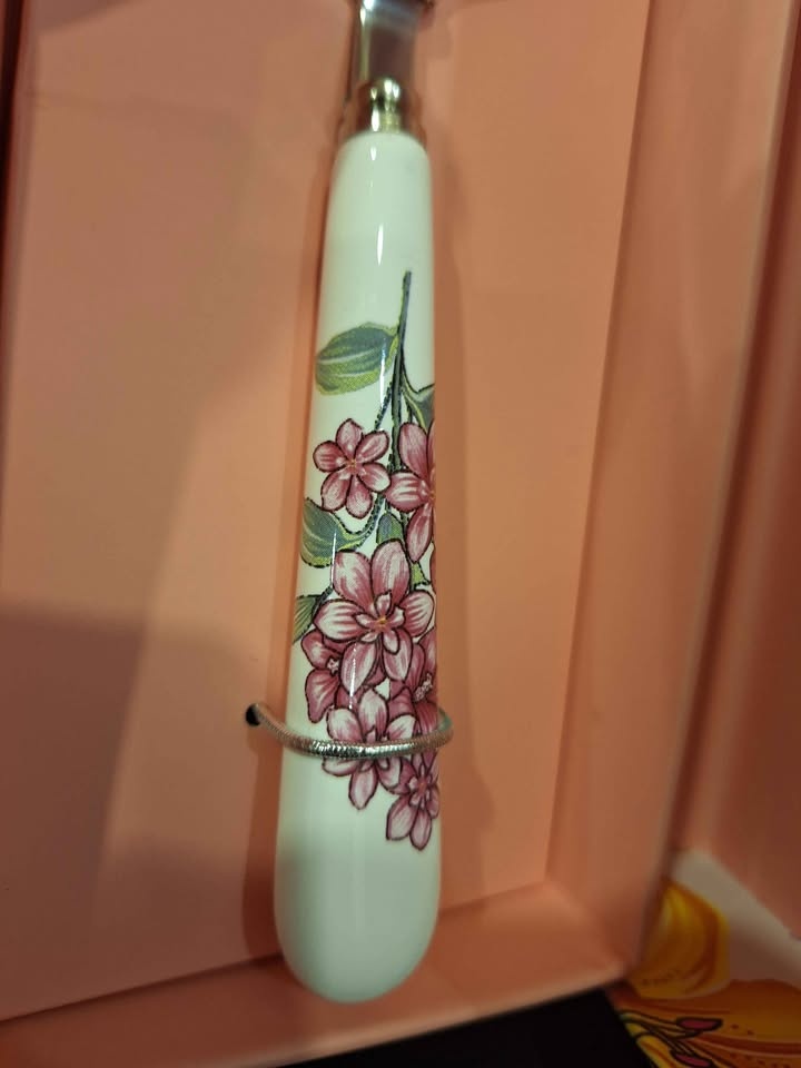 Grace Teaware Floral Cake Server, 10", New - photo 5