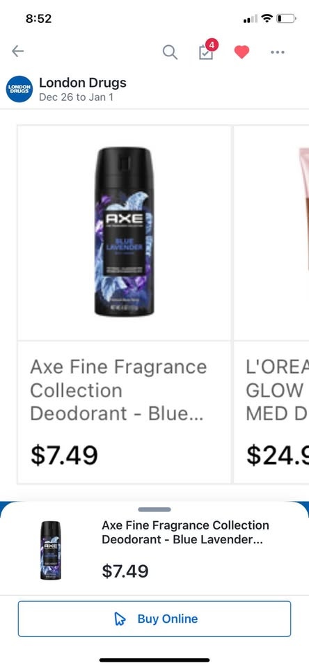 Axe Blue Lavender Body Wash - photo 2