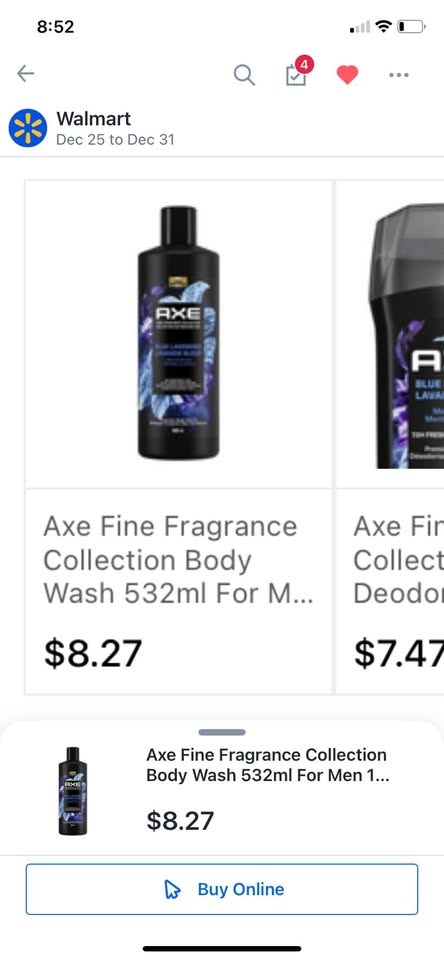 Axe Blue Lavender Body Wash - photo 3
