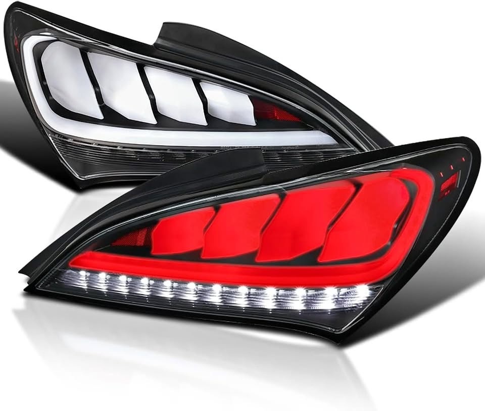 Brand New SPEC-D LED Tail Lights Hyundai Genesis Coupe 10-16