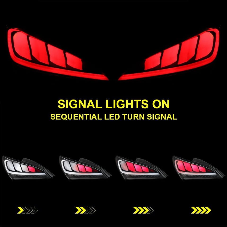 Brand New SPEC-D LED Tail Lights Hyundai Genesis Coupe 10-16 - photo 4