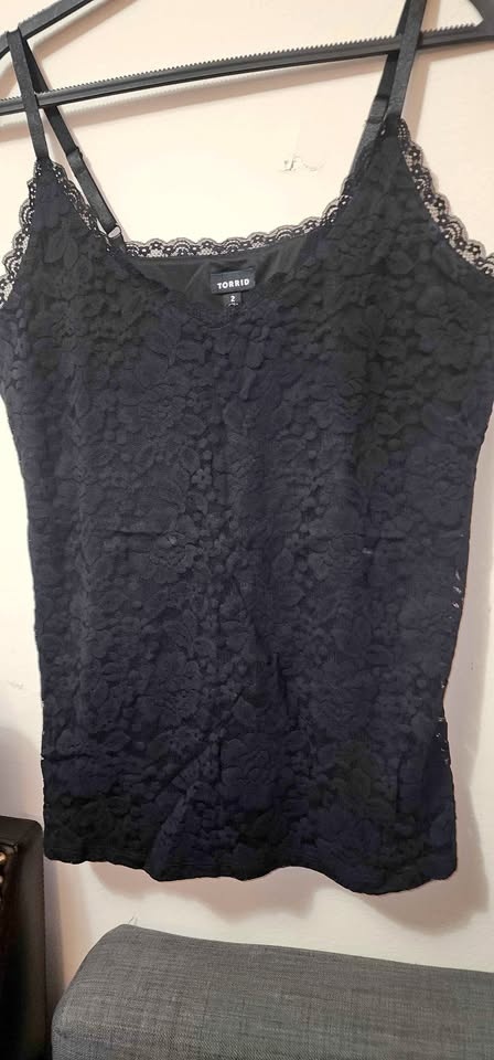 Torrid Stretch Lace V-Neck Cami