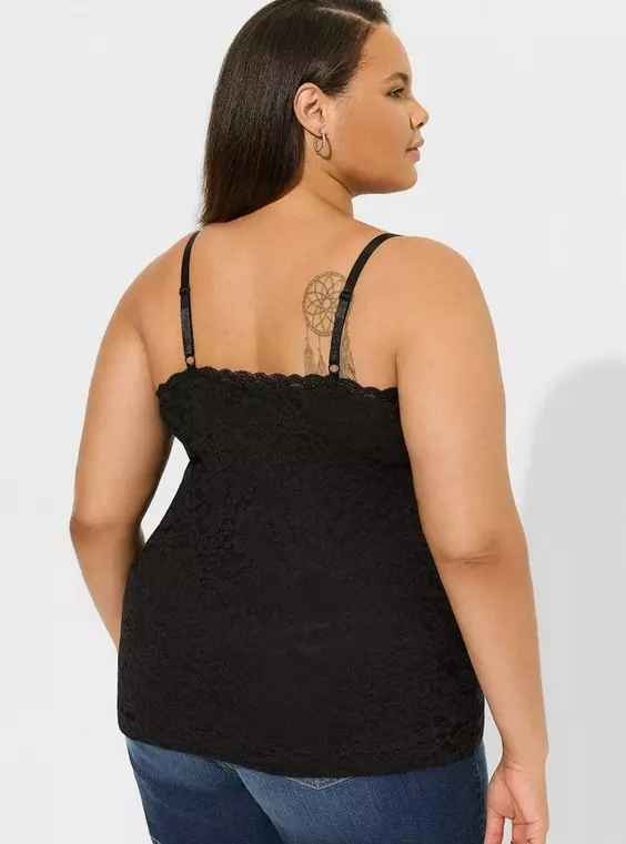 Torrid Stretch Lace V-Neck Cami - photo 4
