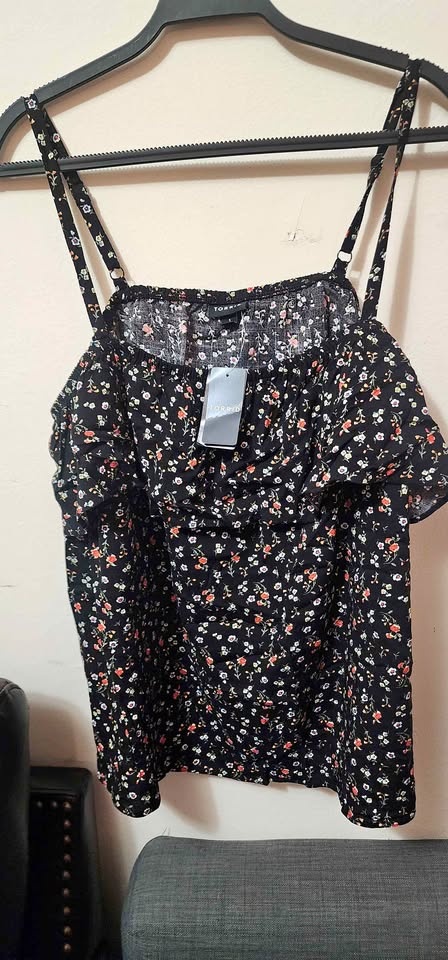 Torrid Rayon Slub Tiered Tank