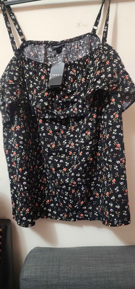 Torrid Rayon Slub Tiered Tank - photo 4