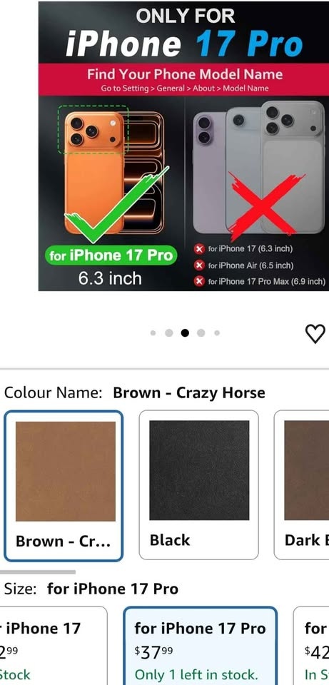 Case for Iphone 17 pro 6.3" - photo 2