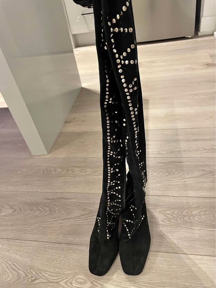 Jeffrey Campbell over the knee boots