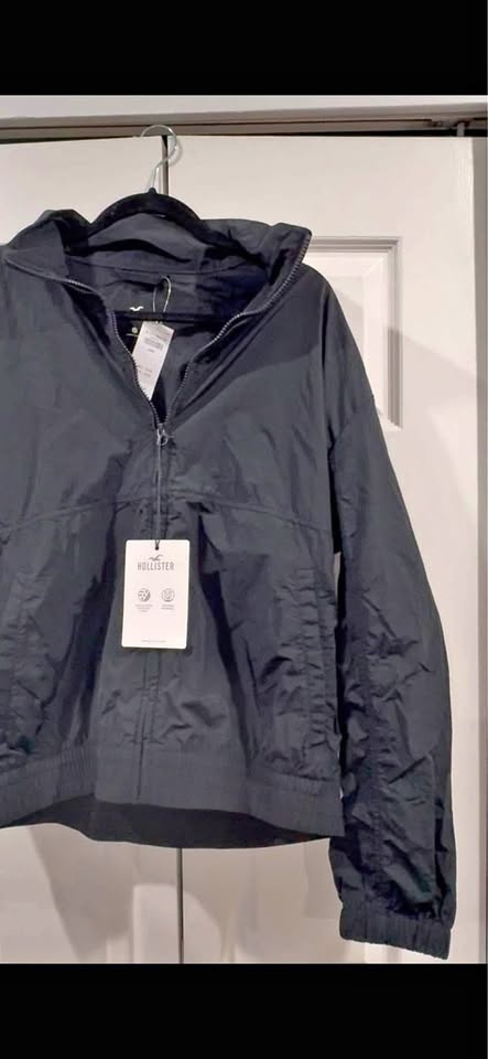 Brand New Hollister Rain Jacket