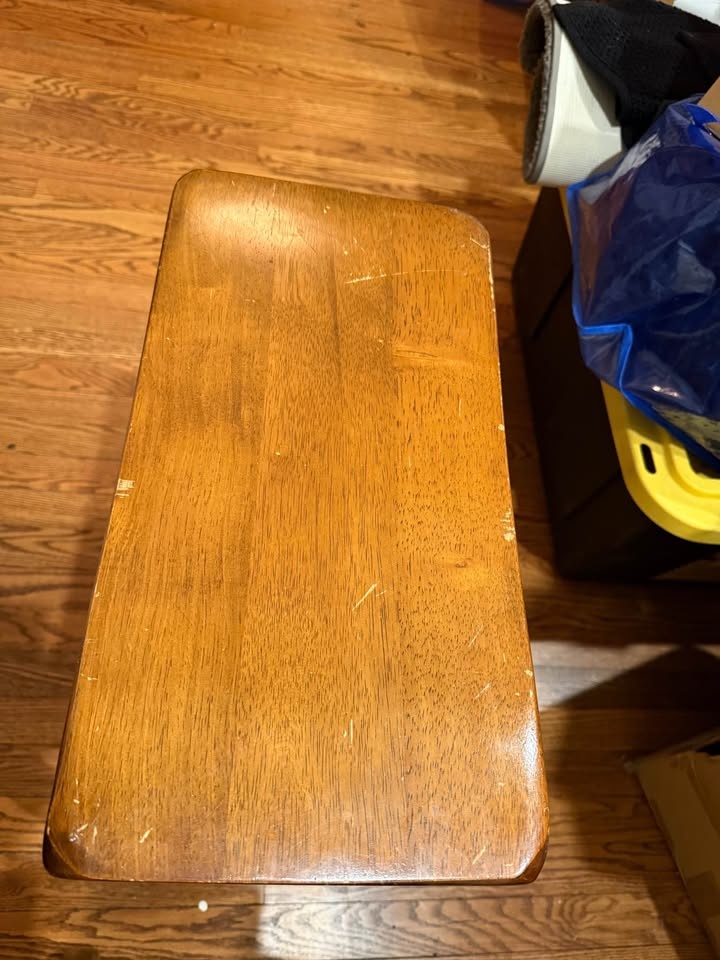 Stools: Natural wood, brown/tan - photo 3