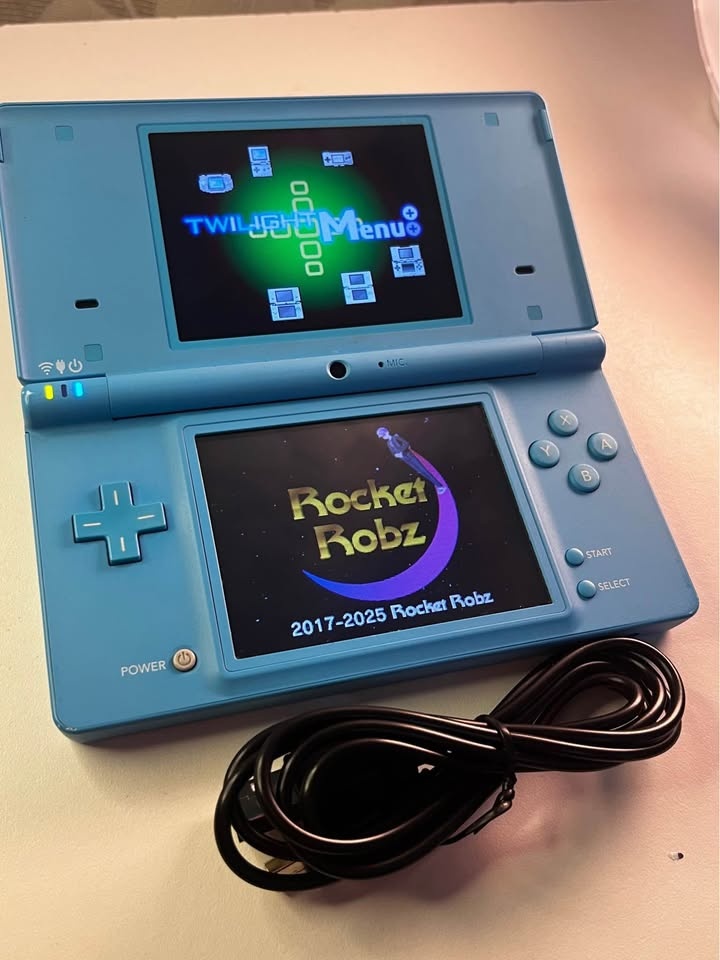 Fully Modded Nintendo DSi – 20+ Games – Ready to Play – Blue - photo 5
