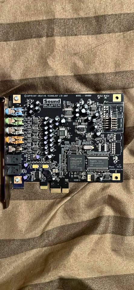 Soundblaster X-FI Sound Card