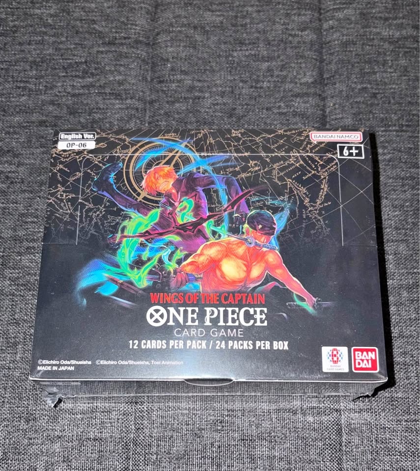 One Piece OP06 Booster Box Wings of the Captain