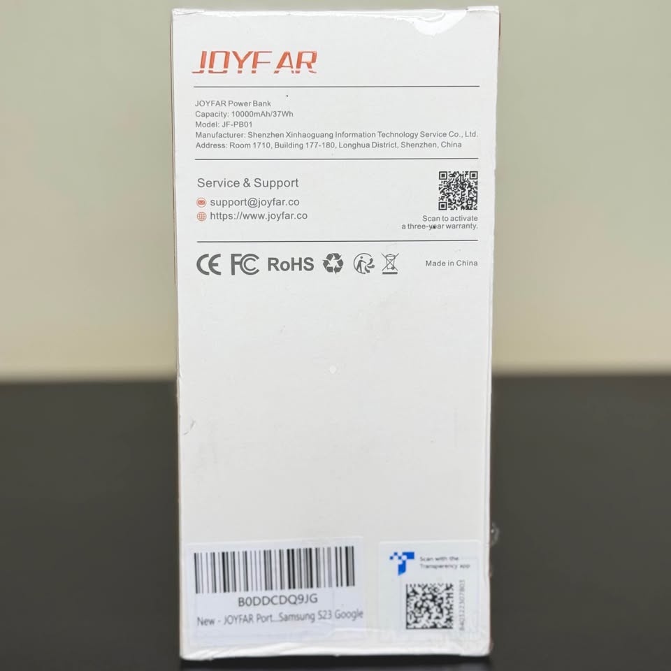 🔋 Brand New JOYFAR 10,000mAh Power Banks — Lot of 4 🔋 - photo 3