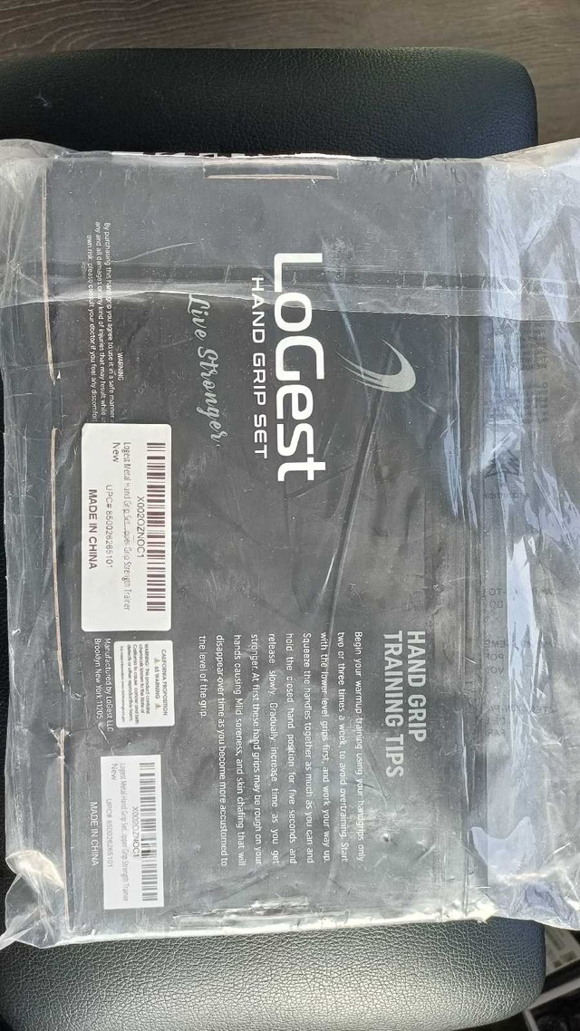 Logest Metal Hand Grip Set, 100LB-200LB 3 Pack - photo 3