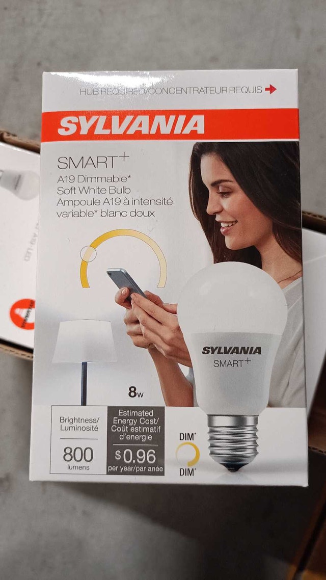 SYLVANIA SMART+ ZigBee White A19 LED Light Bulb