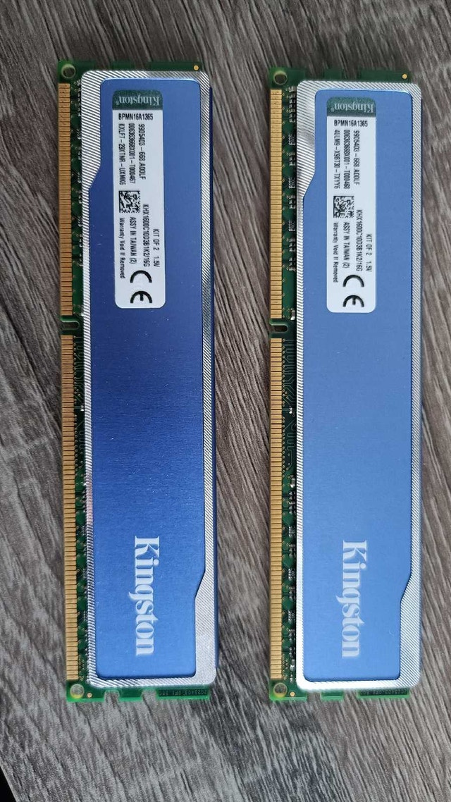 Kingston DDR3 16Gb (2x8gb)
