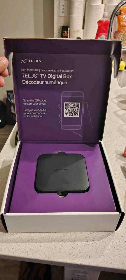 Telus Digital Optik TV Box w/ Google Assistant