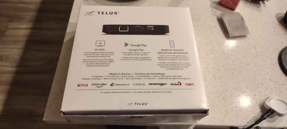 Telus Digital Optik TV Box w/ Google Assistant - photo 4