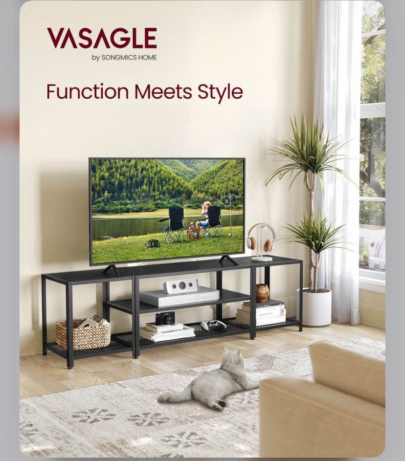 VASAGLE TV Stand - Fits TVs up to 75" - photo 5