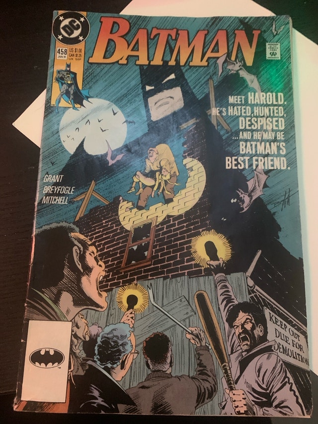 Batman Comic #458