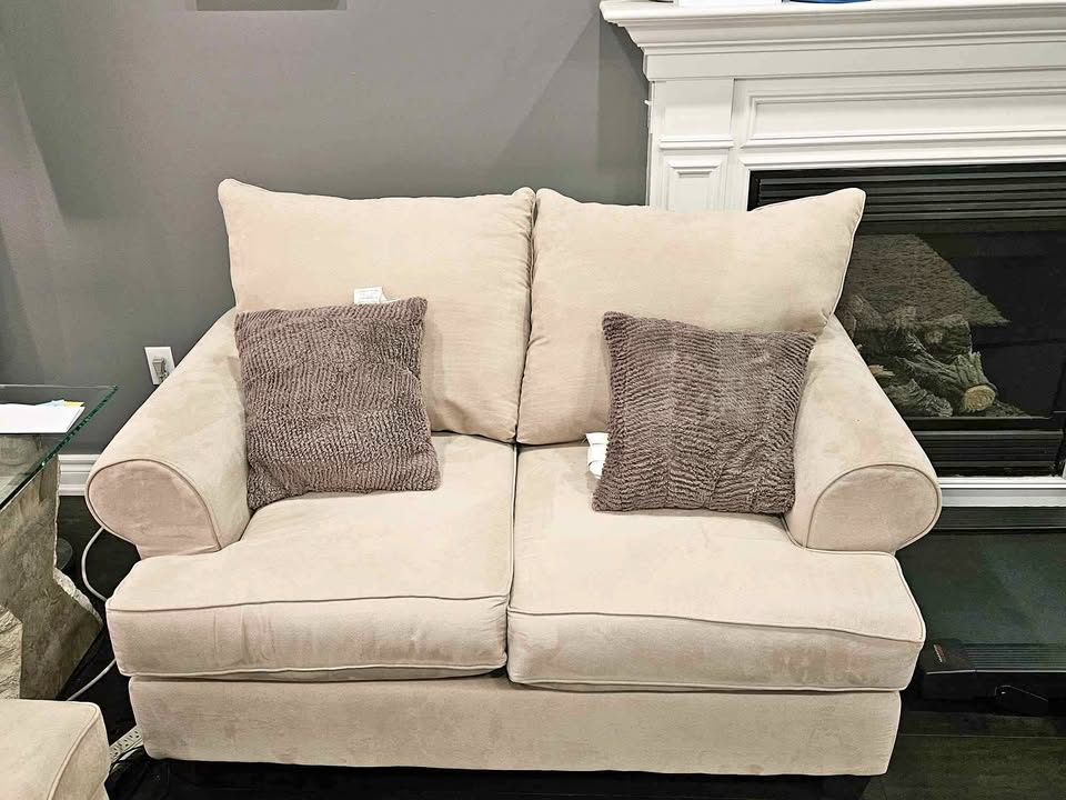 Sofa And A Loveseat