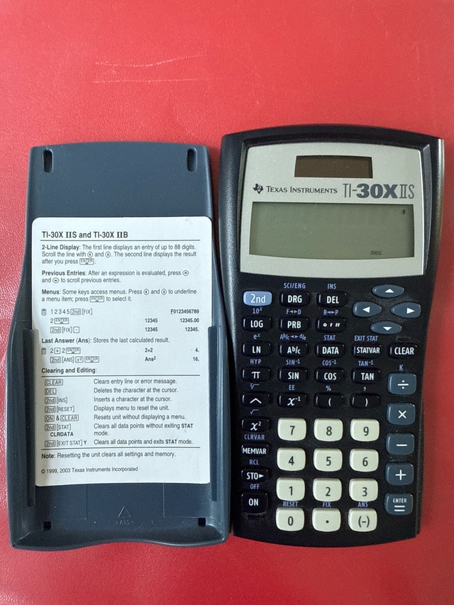 Texas Instruments TI-30XIIS - photo 2