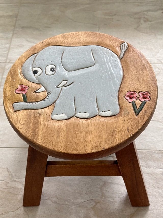 Kid elephant Stool
