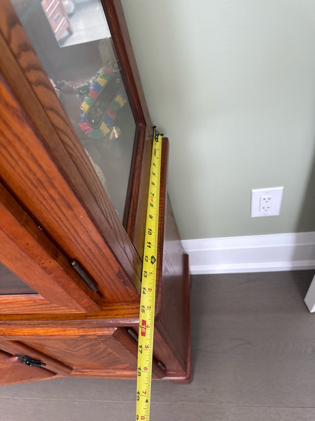 Oak China Cabinet - photo 5