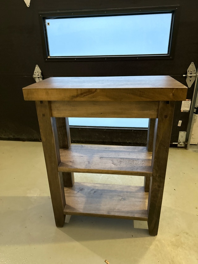 Wood Side Table/ End table