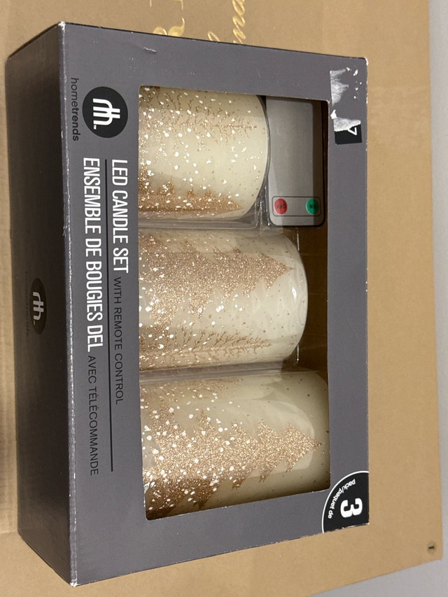 Home Trends LED Candle Set
