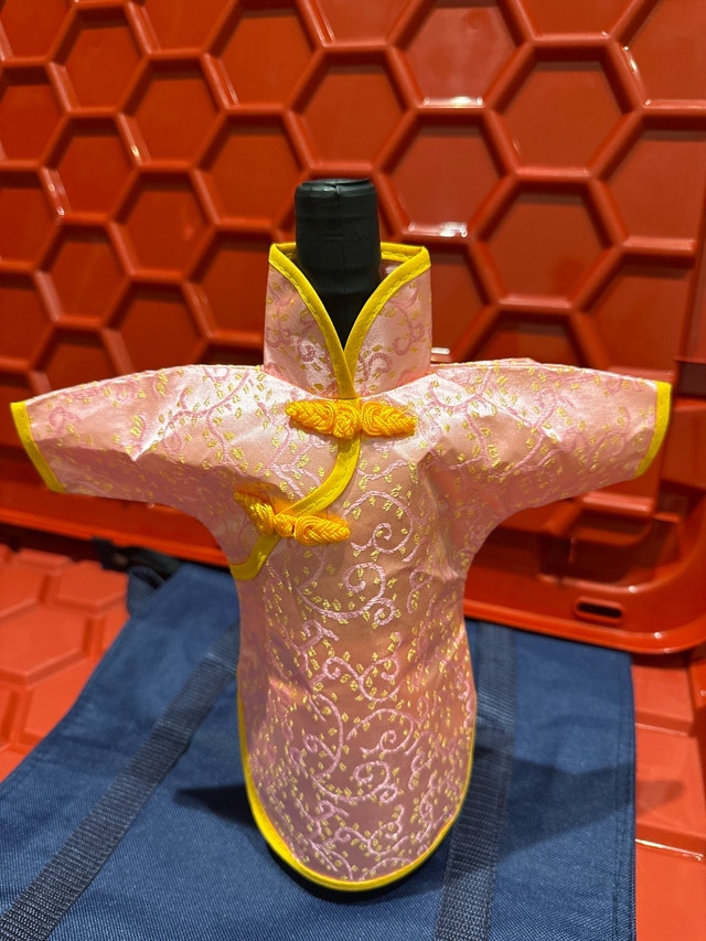 Cheongsam Wine Bottle Cover