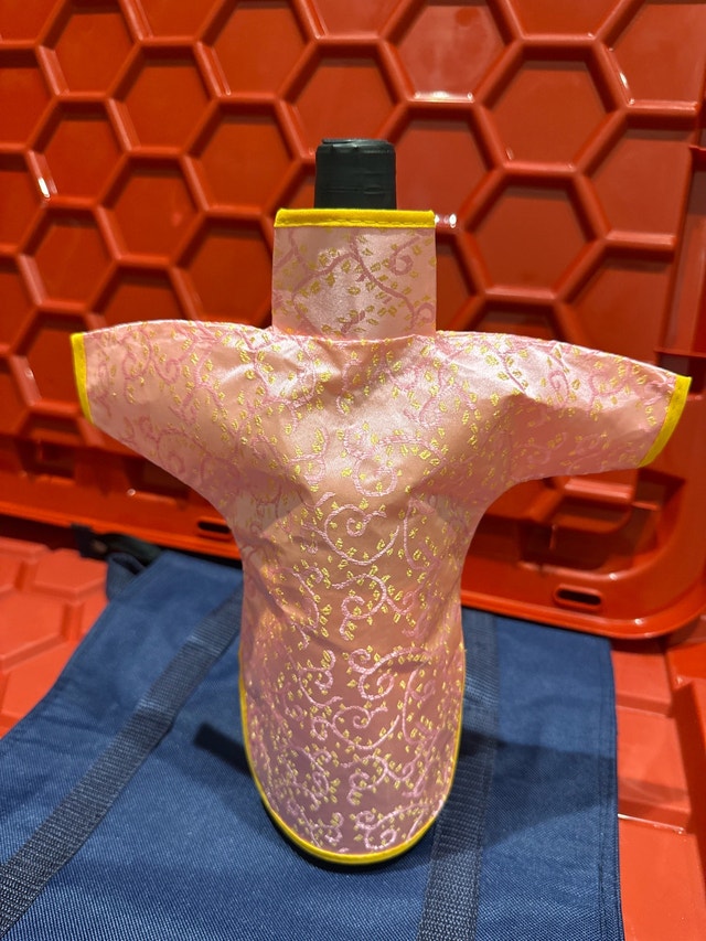Cheongsam Wine Bottle Cover - photo 2