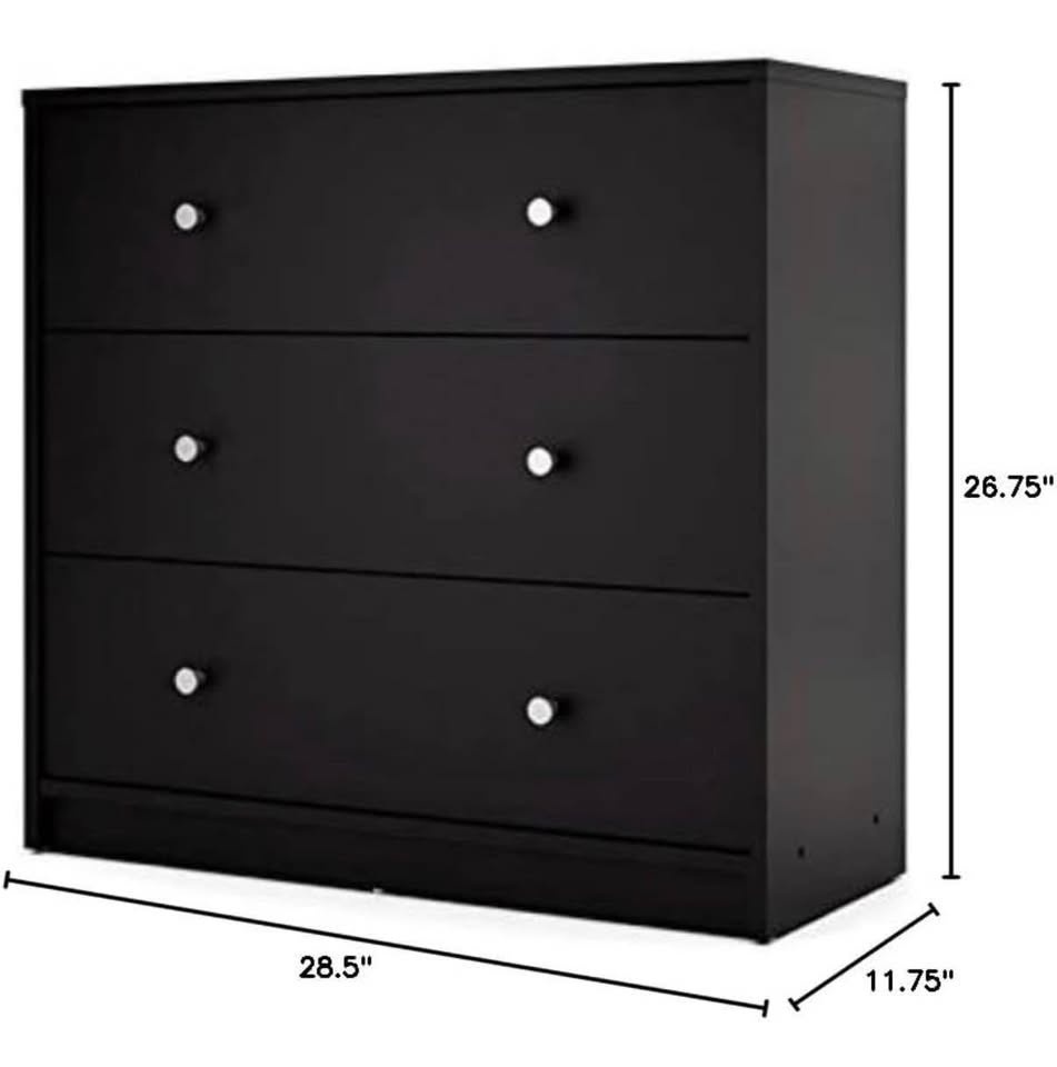 MOVE OUT SALE: Modern 3 Drawer Wooden Chest - photo 2